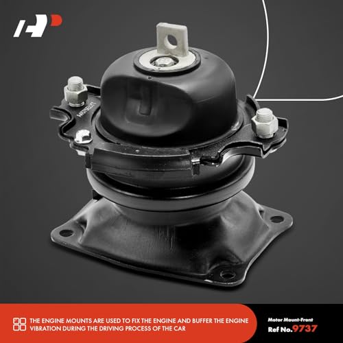 A-Premium 2PCS Front and Rear Engine Motor Mount Set Compatible with Honda Accord 2008-2017, Accord Crosstour 2010-2011, Crosstour 2012-2015 & Acura RLX 2014-2019, TLX 2015-2019, V6 3.5L - Image 4