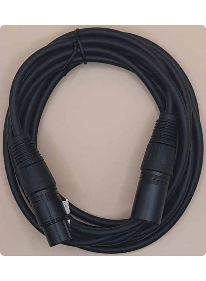 كابل XLR ثلاثي الأطراف ذكر/أنثى (3 أمتار) - Image 3