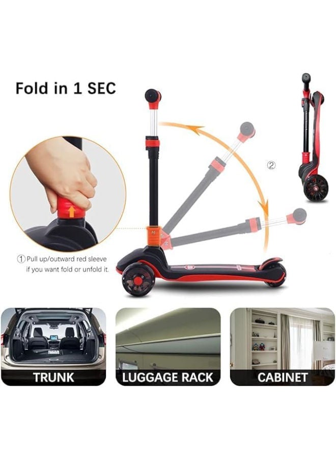 3 Big Wheels Foldable Kick Scooter - Image 3