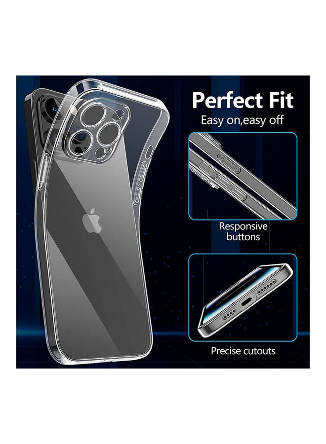 OFFBEAT iPhone 14 Pro Max Clear Case 6.7 Inch, Anti-Yellowing, Multi Drop Protection and Wireless Charging Compatiblity Transparent - Image 2