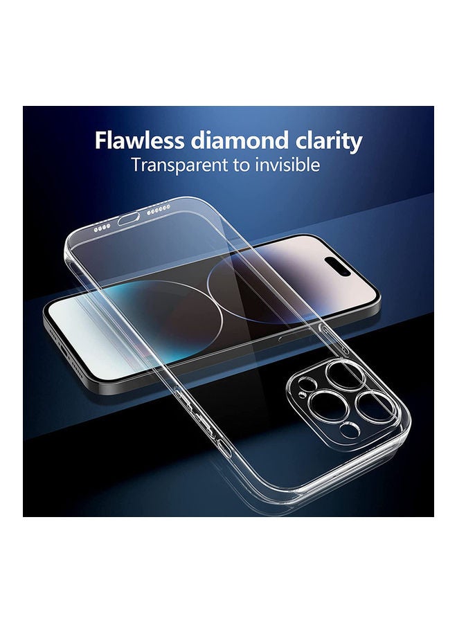 OFFBEAT iPhone 14 Pro Max Clear Case 6.7 Inch, Anti-Yellowing, Multi Drop Protection and Wireless Charging Compatiblity Transparent - Image 3