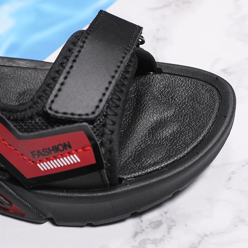 Boys Sports Sandals 2023 Sandals Hollow Light Wear-Resistant Fashion Summer Beach Shoes - Image 5