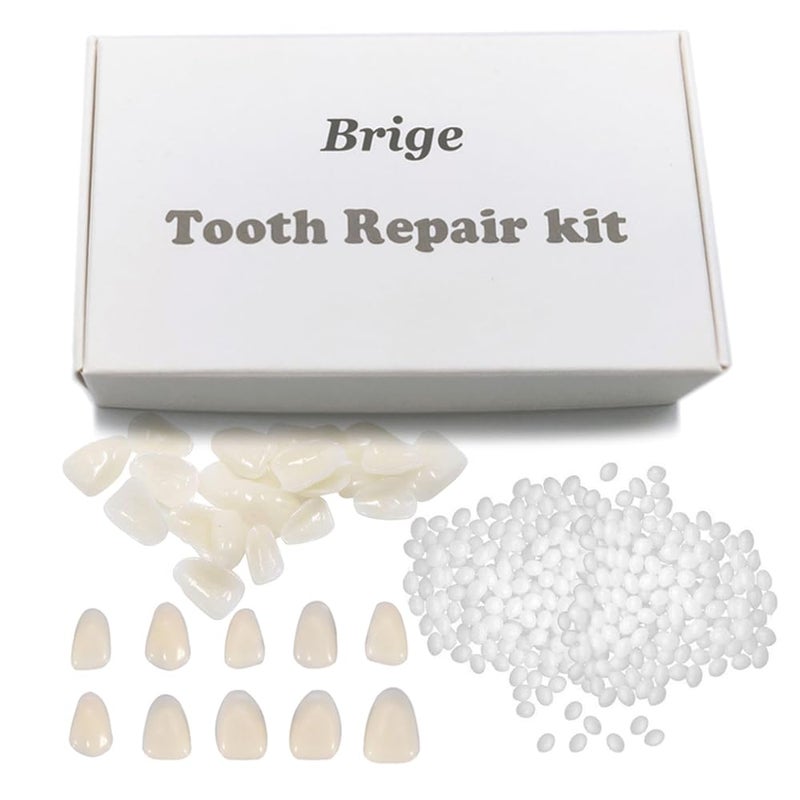 Brige طقم إصلاح الأسنان المفقودة لسد الفجوات - أسنان مزيفة قابلة للتشكيل وطقم استبدال كرات حرارية - Image 1