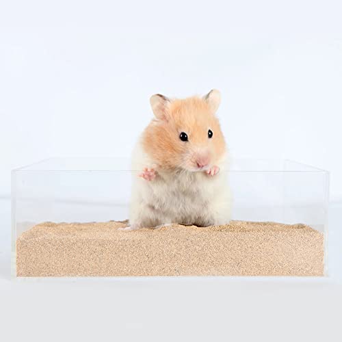 DR.DUDU Hamster Bath Sand, 6.6lb Dust Free Desert Sand or Potty Litter Sand for Hamster Chinchillas Gerbil Syrian Mice Small Animals (Beige) - Image 5