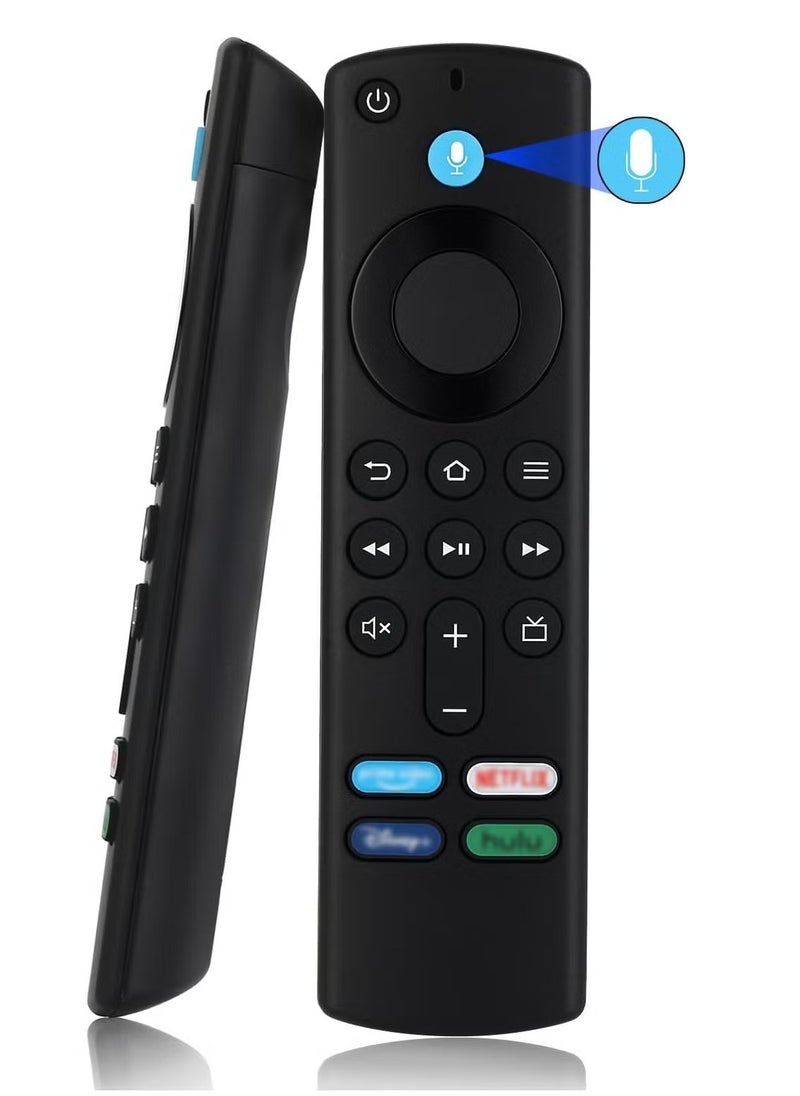 JAJEEK L5B83G Replacement Voice Remote Control for Fire Stick 3rd Generation – Compatible with Fire TV Stick 4K, Max, Lite, Cube (1st & 2nd Gen), AMZ Smart TV (3rd Gen) – Voice Control, Easy Setup, Black  - Image 1