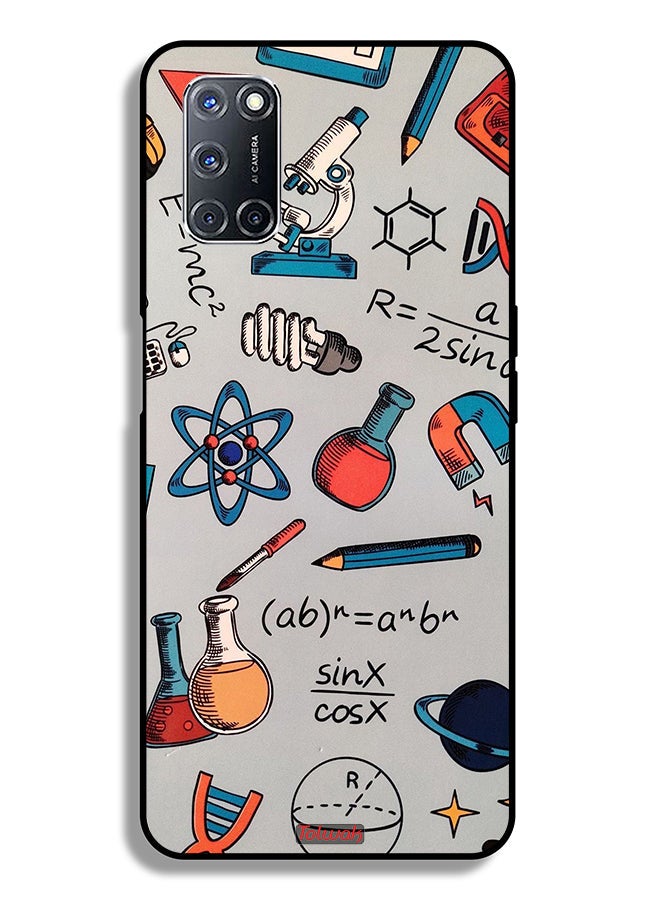 Tolwak Oppo A92 Protective Case Cover Science Tags - Image 1