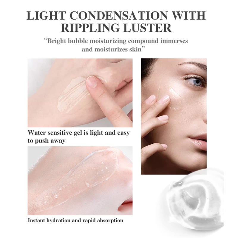 UCANBE Makeup Setting Spray + Face Primer + Make Up Sponge, Gel-Based Hydrating Primer, Lightweight, Long Lasting Matte Finishing Spray,Beauty Blender Set - Image 3