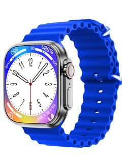 X8 ULTRA Smart Watch Bluetooth Wireless Charging (Blue)