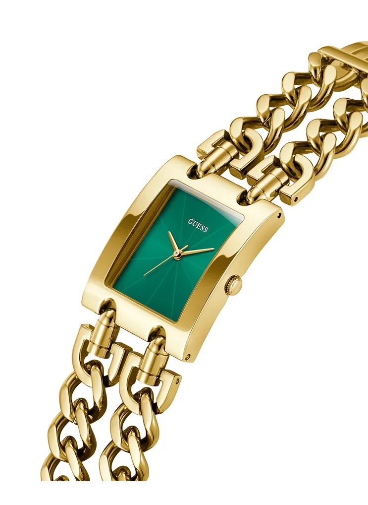 GUESS Mod Heavy Steel Strap Analog Watch