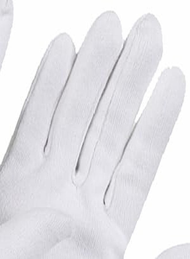 omtex Cricket Batting and Wicket Keeping Inners Gloves White Washable and Reusable, Highly Absorbent, Durable Cotton Fabric - Academy - Image 4