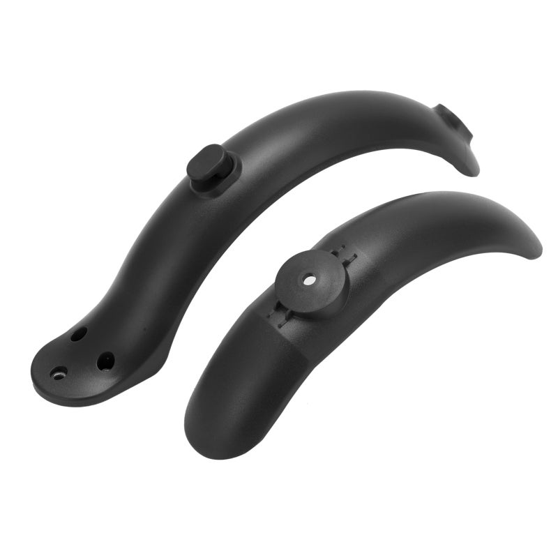 Electric Scooter Fenders: Black ABS & PC Front Rear Mudguard Set - High Strength Eco-Friendly Splash Guards with Aluminum Reinforced Mounting for Xiaomi M365, M365 PRO, PRO2, 1S, LITE Electric Scooter - Image 4