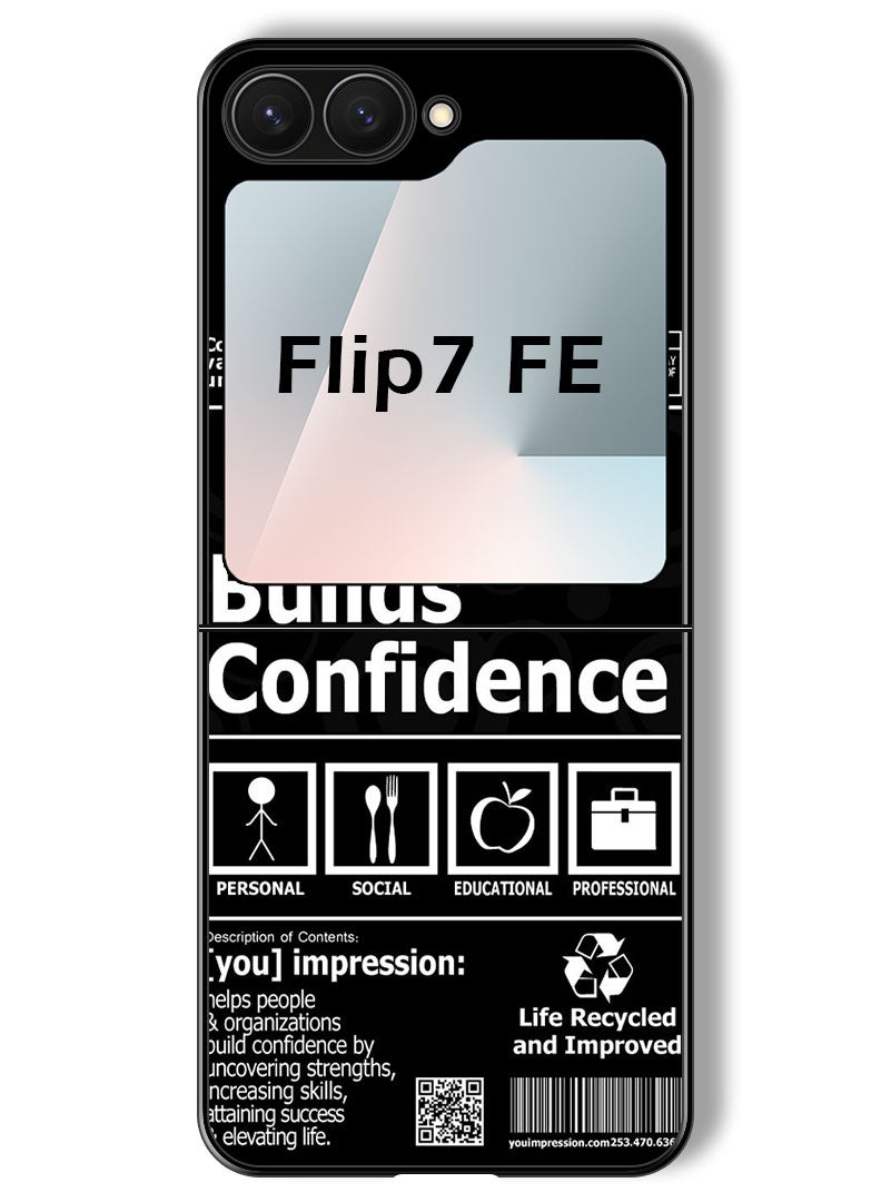 Theodor Case Compatible with Samsung Galaxy Z Flip 7 FE 6.7 Inch Protection Shockproof Bumper Cover Builds Confidence - Image 1