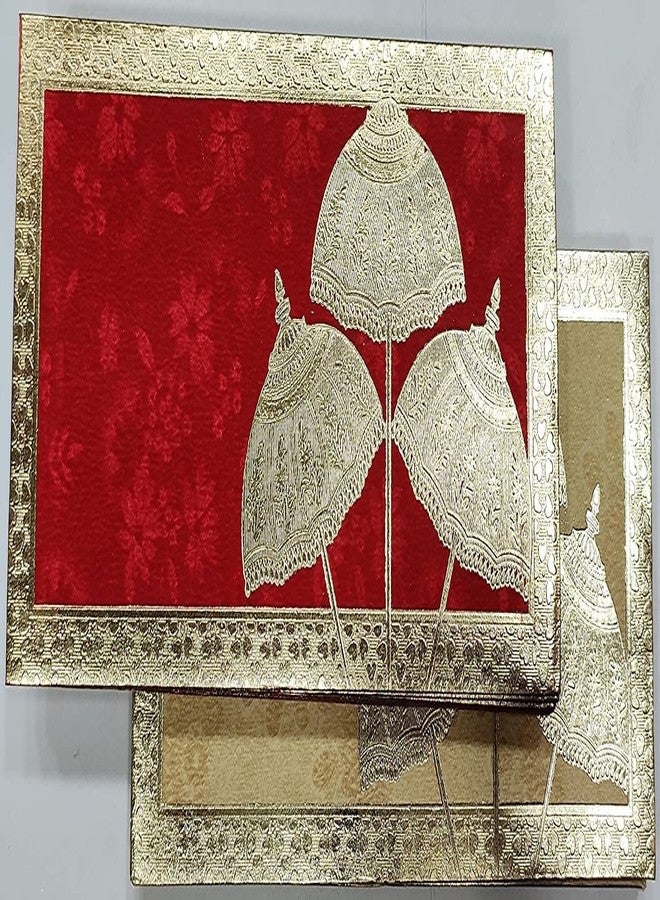 Peeplvalue مجموعة بيبل فاليو من 30 قطعة من مغلفات هدايا النقود المصممة يدويًا من ساجان | مغلفات شاجون بتصميم مظلة وحواف مميزة لحفلات الزفاف، وأعياد الميلاد، والذكرى السنوية، أو أي مناسبة أخرى - متعددة الألوان - Image 4