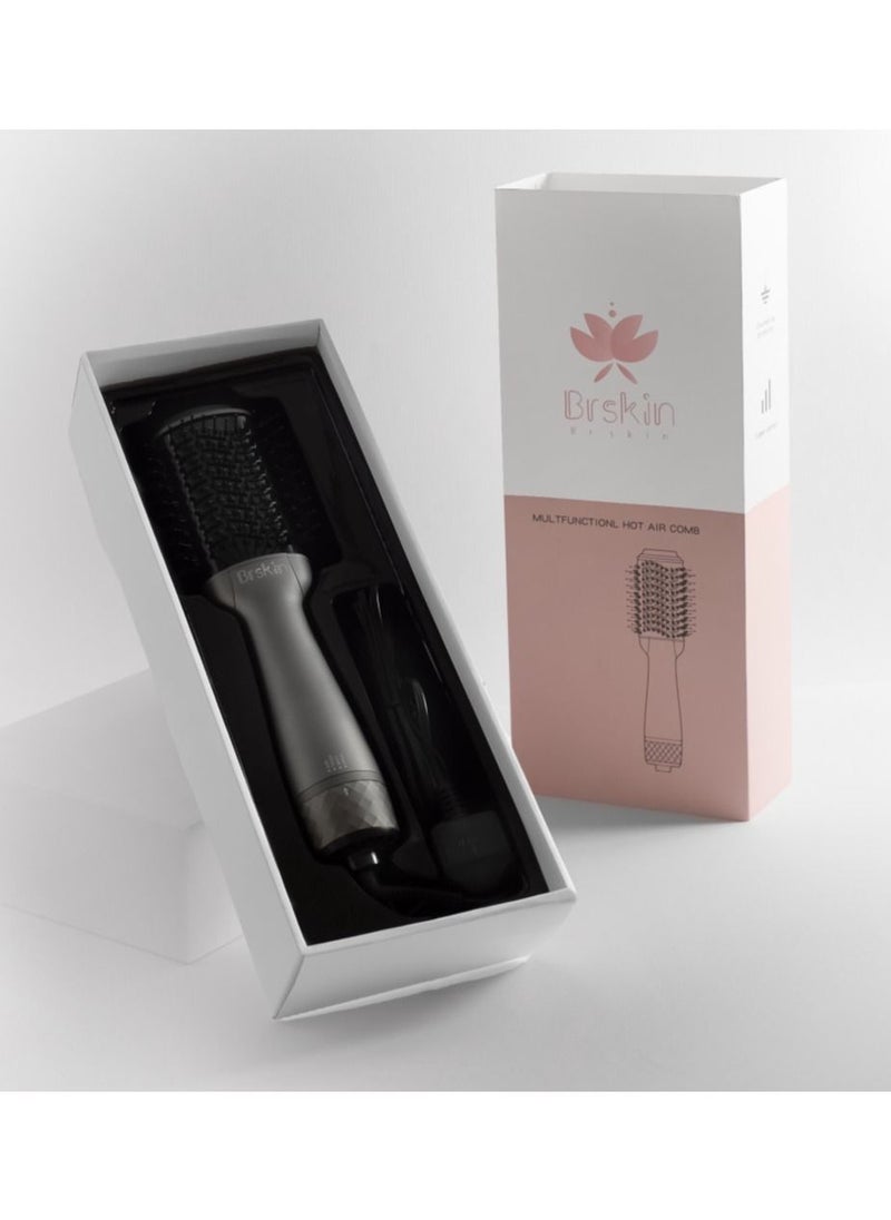 Brskin One Step Hair Dryer and Styler Black/Grey  - Image 4