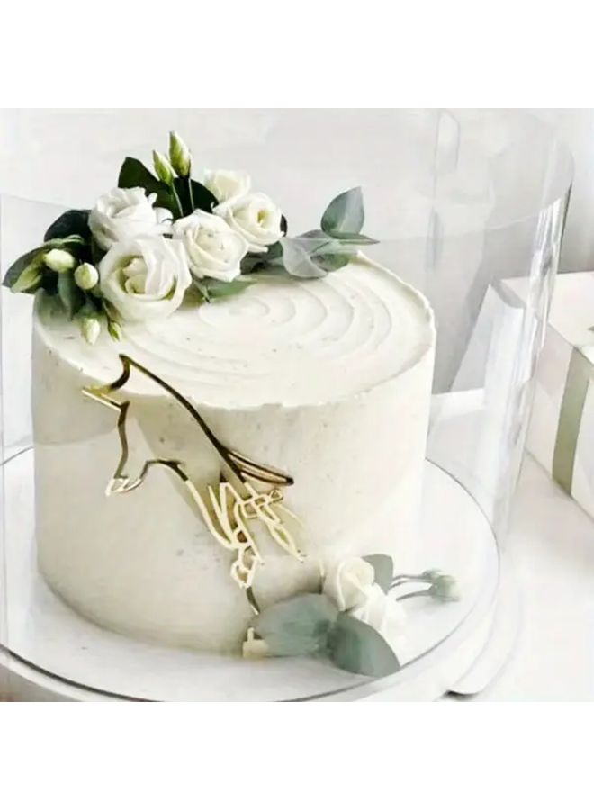 Golden Marry Me Proposal Cake Topper For Engagement Party Wedding Cake Decor - Image 2