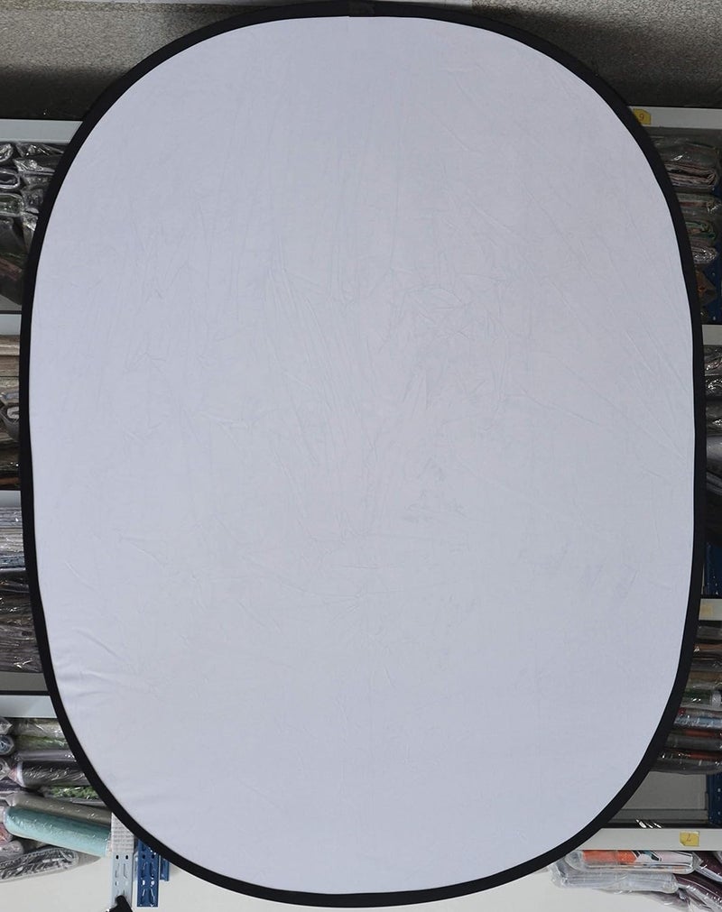 MVPRO موزع ضوء للتصوير 2.5x4.16 قدم (30x50 بوصة) (80x125) سم عاكس احترافي ناعم للتشتت، إضاءة استوديو تصوير المنتجات فيديو فلاش داخلي خارجي مع حقيبة حمل ومشبك حامل. - Image 4