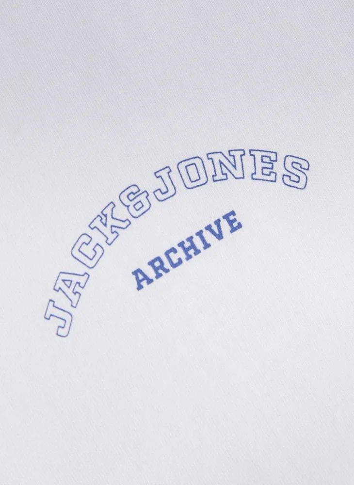 JACK & JONES Logo Crew neck Regular fit T-shirt