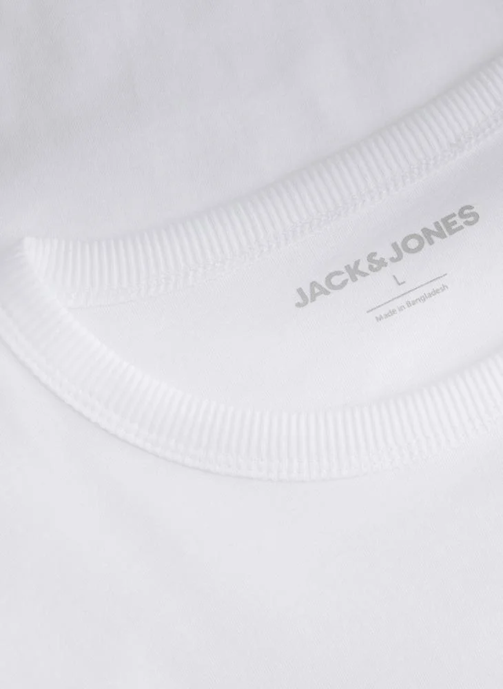 JACK & JONES Logo Crew neck Regular fit T-shirt