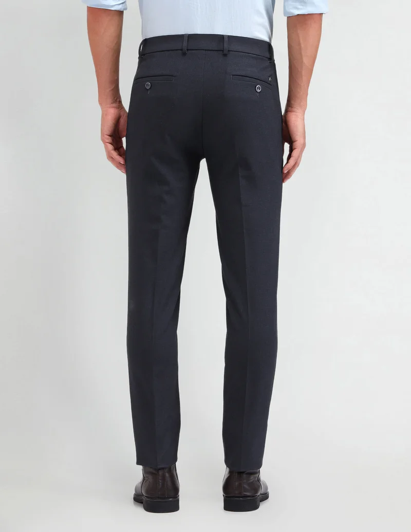 Arrow  Bi-Stretch Slim Fit Trousers for Men | Best Price UAE