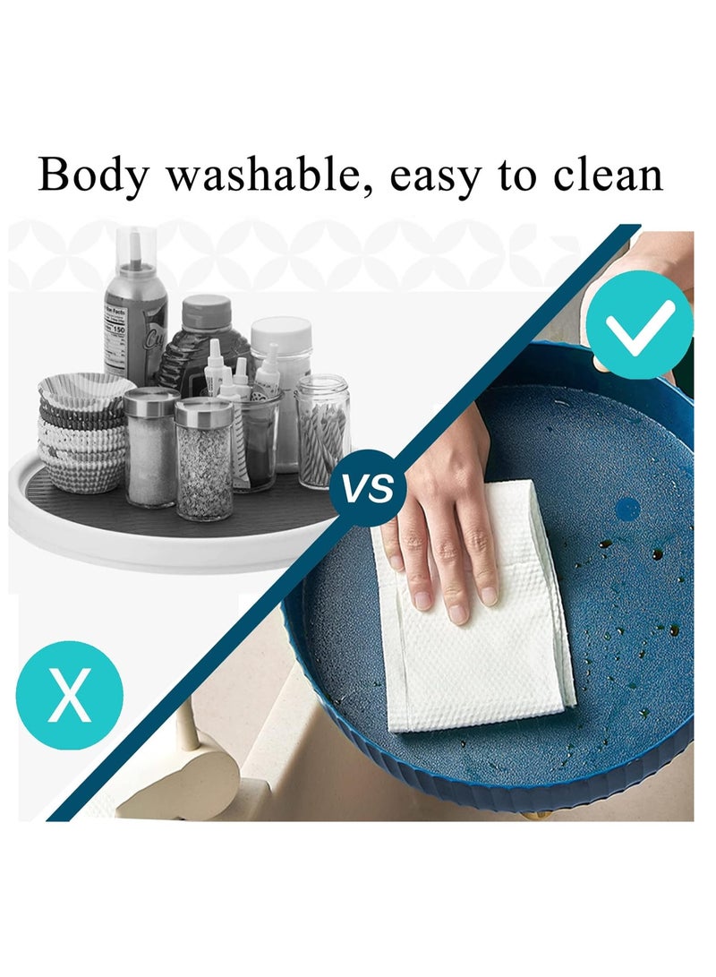 Multi-Use Carousel and Organizer with 360° Rotating Tray for Convenient Storage of Cosmetics, Toiletries, Jewelry, Makeup, Kitchen Items, and More - Image 5