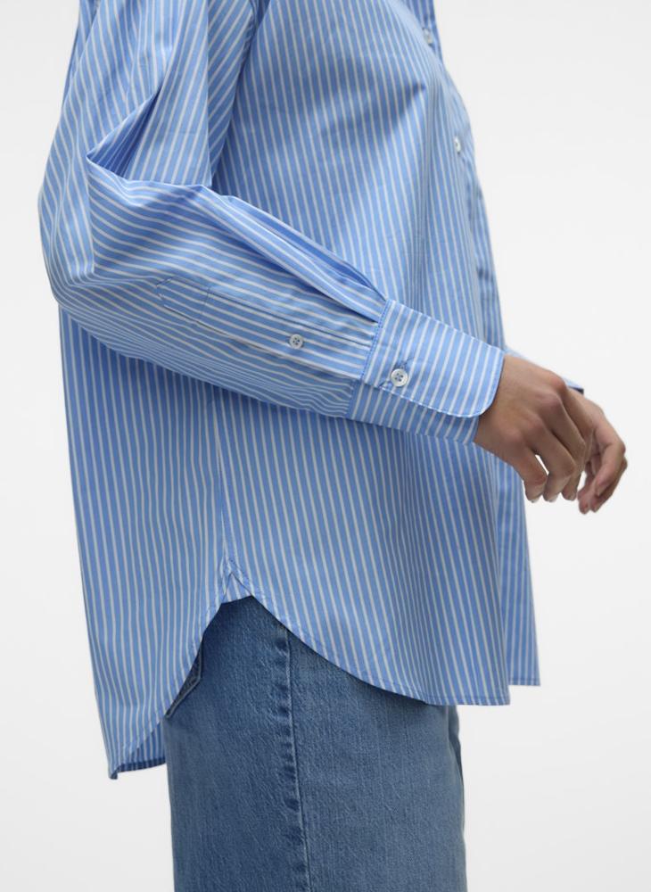 VERO MODA Casual Long Sleeve Shirt - Image 4