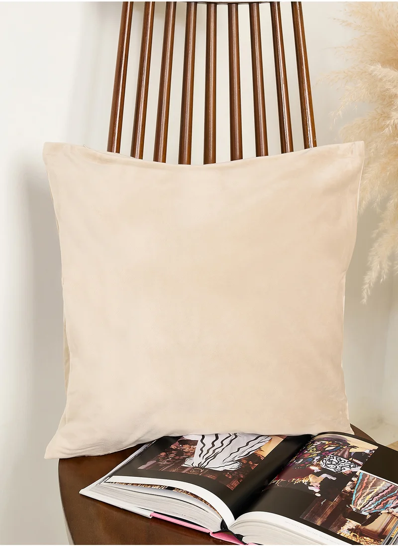 اتش اند ام Striped Velvet Cushion Cover