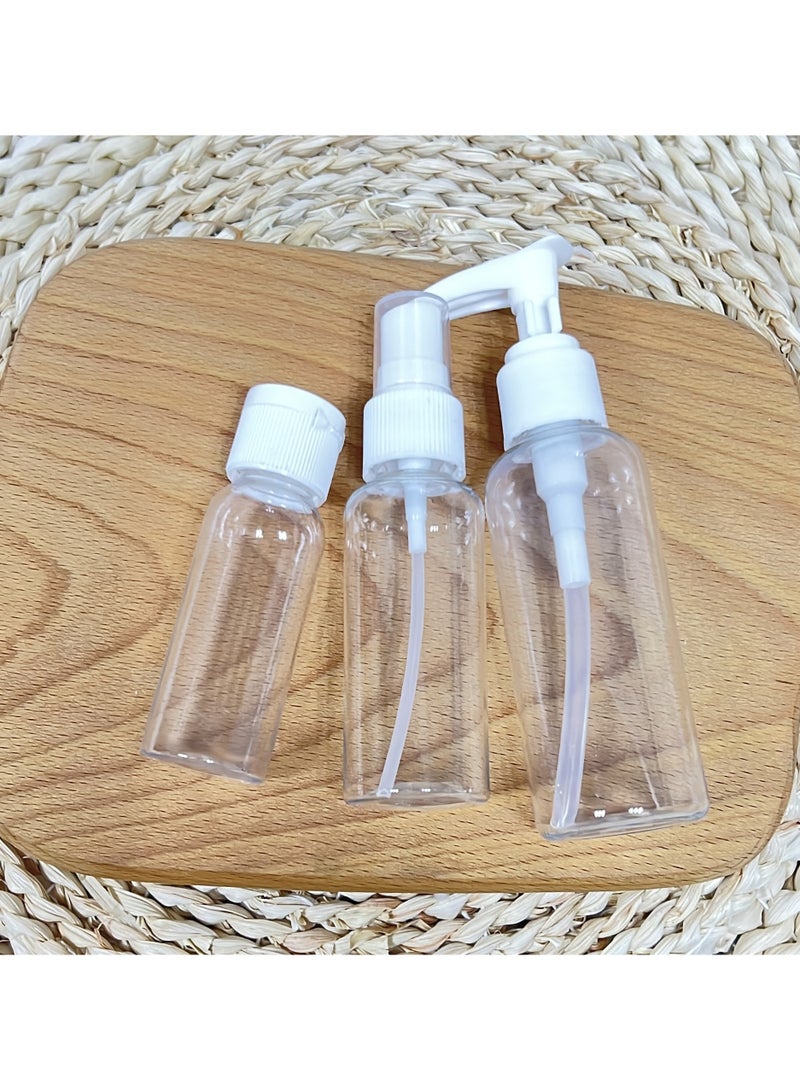 11-PCS Luxury Cosmetic Containers Set - Refillable Leakproof Skincare Bottles for Serums, Creams & Makeup, Halal-Certified Travel Kit with Gold Accents (Perfect Arabic Beauty Gift) - Image 4