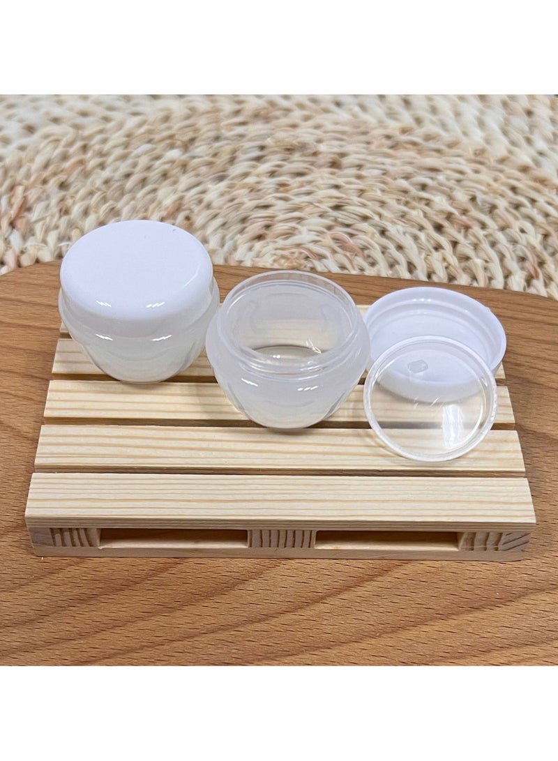 11-PCS Luxury Cosmetic Containers Set - Refillable Leakproof Skincare Bottles for Serums, Creams & Makeup, Halal-Certified Travel Kit with Gold Accents (Perfect Arabic Beauty Gift) - Image 5