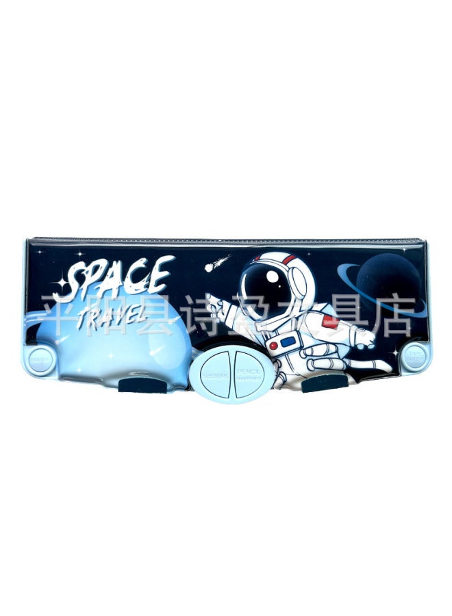 Multi-functional Stationery Box Large Capacity Double Layer Children's Pencil Case Kindergarten Boys And Girls Cute Pencil Box New Plastic Box - Image 1