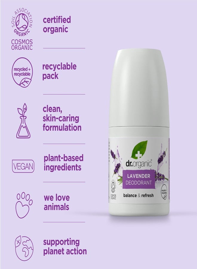dr.organic Dr Organic Lavender Deodorant - Image 3