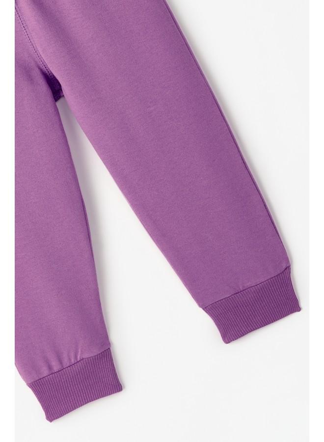 جون بنطلون قطني أساسي "يونيو بيبي" بلون دامسون - Image 3