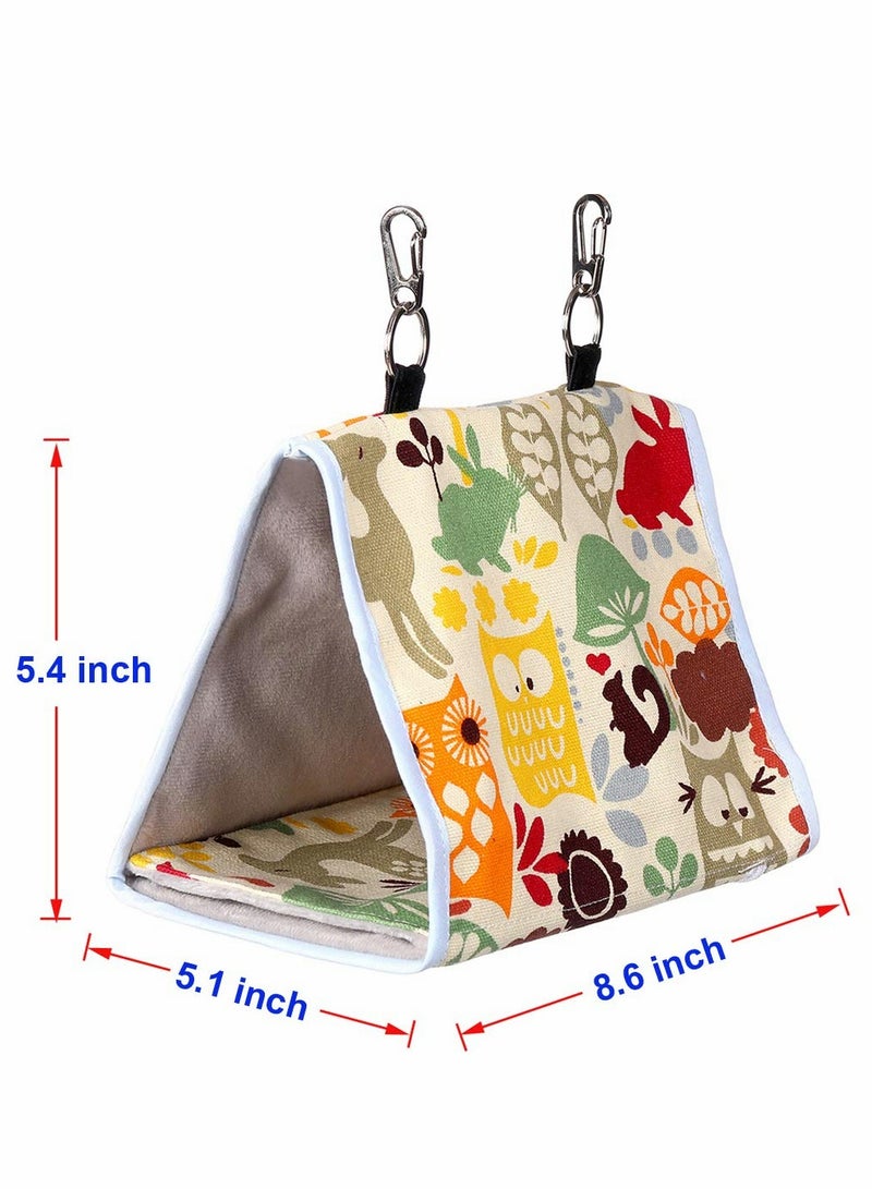 KASTWAVE كومة عش الطيور، كهف موطن الببغاء خيمة معلقة لكوكاتو مكاو، ببغاء أفريقي، باراكيتي - Image 2