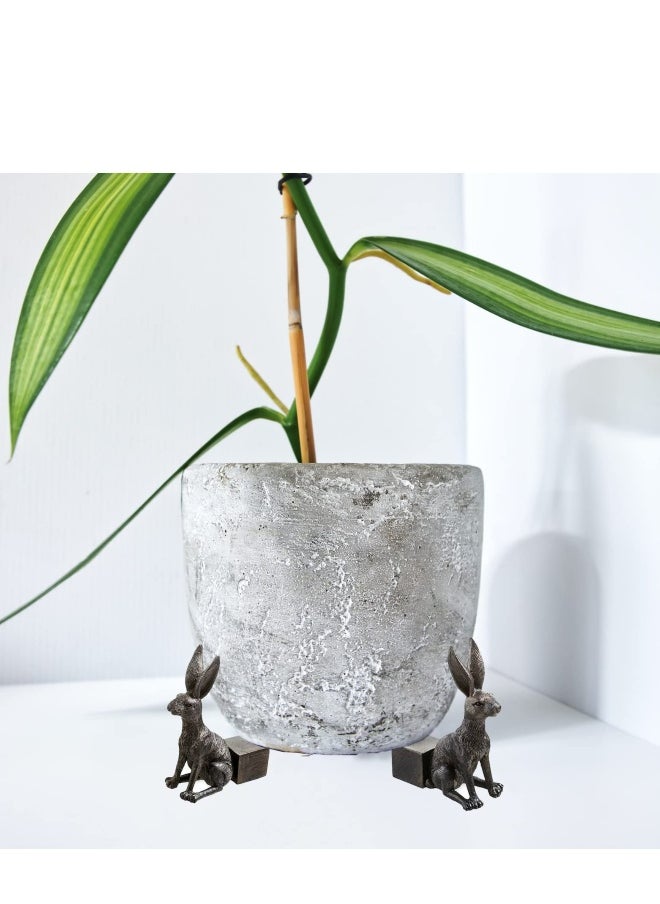 Generic Adorable Animal Shaped Plant Pot Feet Set, 3 Pcs for Improved Airflow and Drainage, Perfect for Indoor and Outdoor Planters  - Image 3