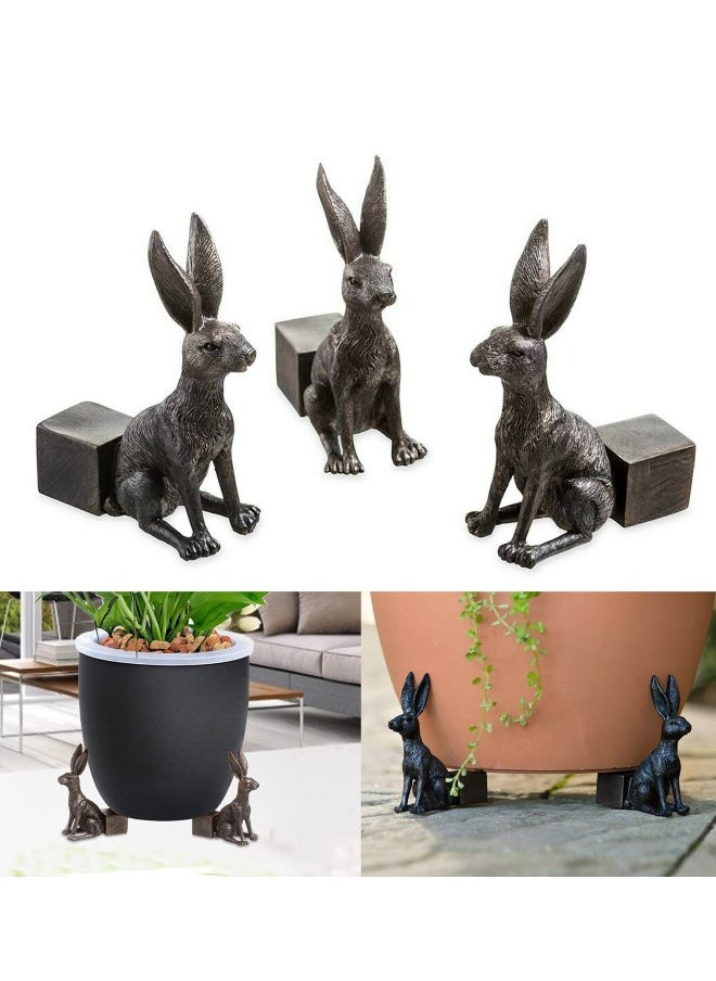 Generic Adorable Animal Shaped Plant Pot Feet Set, 3 Pcs for Improved Airflow and Drainage, Perfect for Indoor and Outdoor Planters  - Image 1