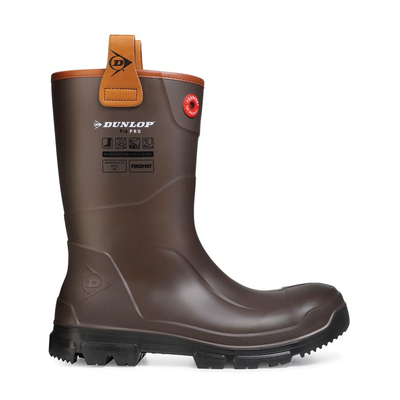DUNLOP Purofort RigPRO - Waterproof work boots for Men & Women - Rubber Boots - Chemical and Slip resistant - Size 5-14 - Image 3