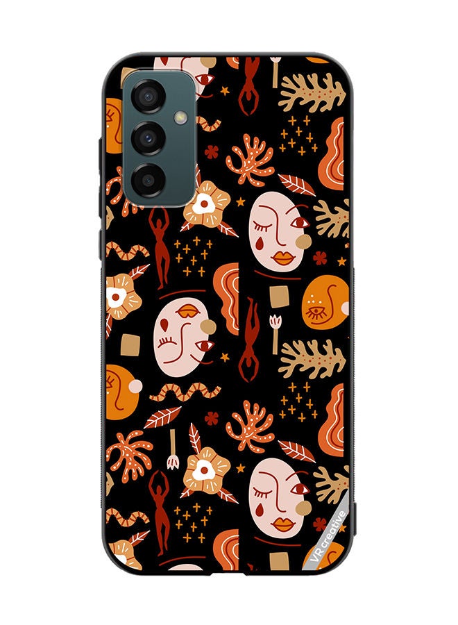 VR CREATIVE Protective Case Cover For Samsung Galaxy M23 Silhouettes Of People Design Multicolour - Image 1