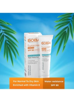 Bobai sunscreen spf 80 cream 50 gm - pzsku/Z0B87A10D8AC7883363EEZ/45/_/1737147122/95b6800a-6c54-4980-bcdf-ce32f0657591