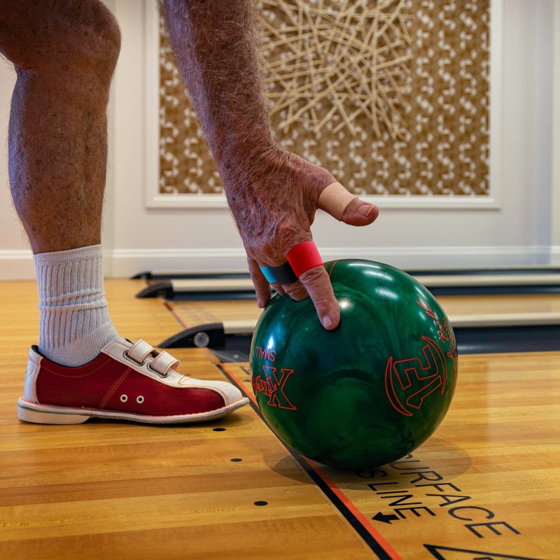 Sratte Bowling Thumb Tape Bowling Protective Performance Tape Finger Protection Bowlers Accessories Assorted Colors Bowler Thumb Tape Pre Cut Bowling Tape Thumb Sock (150 Pieces Multi Color Solid Style) - Image 5