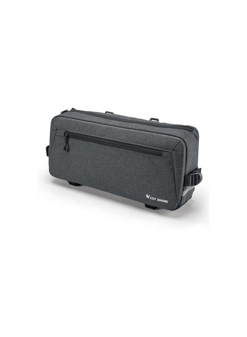 GGOOT Practical Bicycle Bag Multifunctional Bike Bag Large Capacity Bike Front Storage Bags Anti-Drop Wear-Resistant Cycling Bag Crossbody Bag  - Image 1