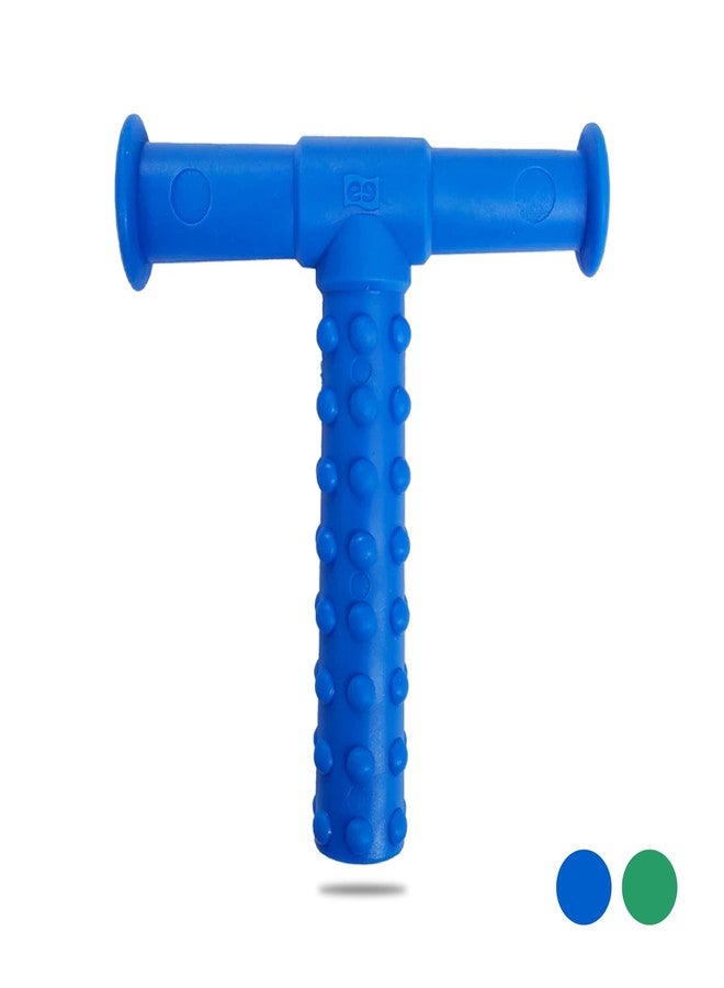SPEECHGEARS Oro-Tube Blue Dotted A chewing tube for Speech Feeding and Sensory Integration. - Image 5