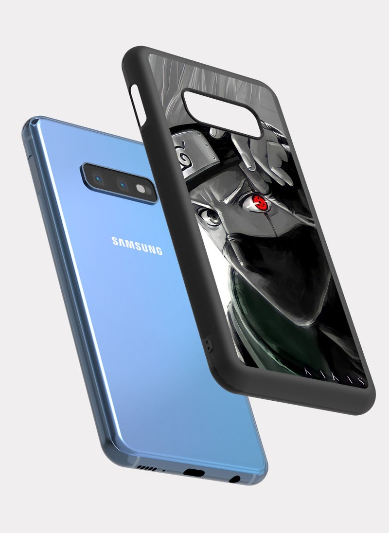 بكسلات كفر سامسونج جالكسي اس 10 اي ناروتو كاكاشي رمادي - Image 2