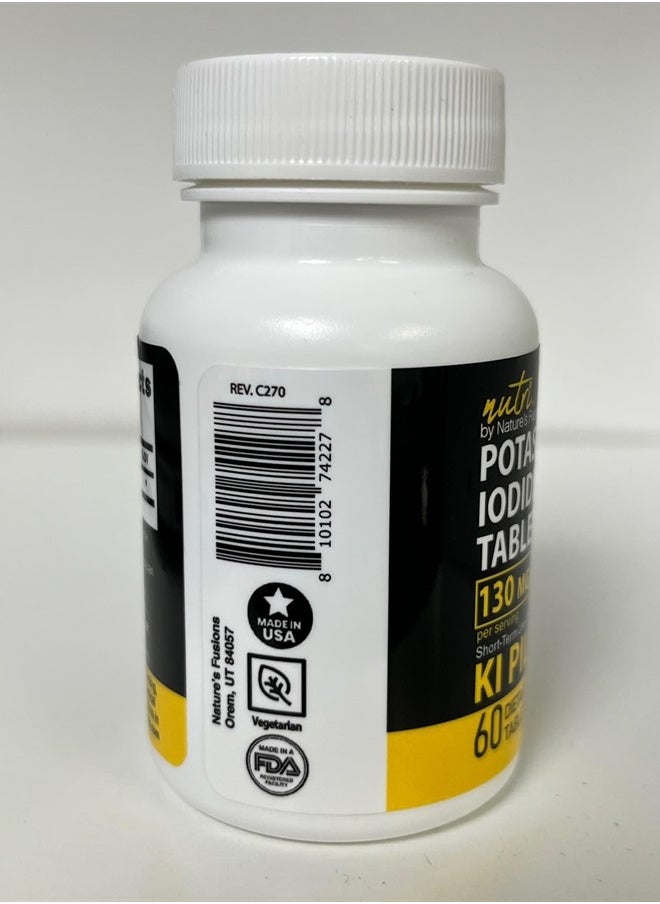 Potassium IodideTablets 130 mg - (60 Tablets)
