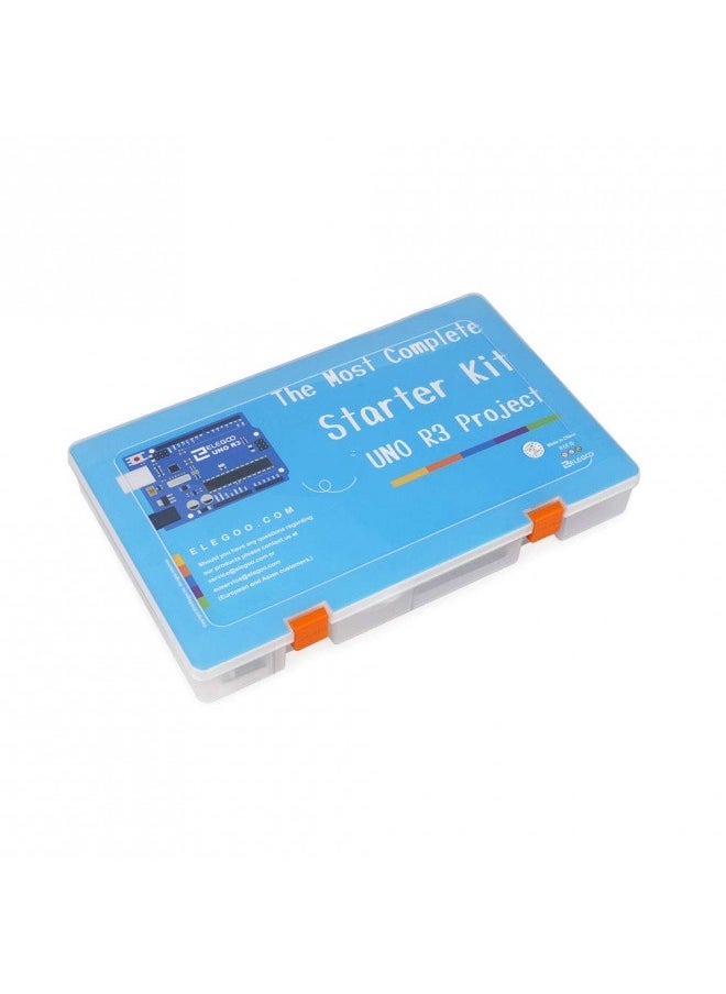 Elegoo Uno R3 Project Most Complete Starter Kit With Tutorial Compatible With Arduino Ide (63 Items)