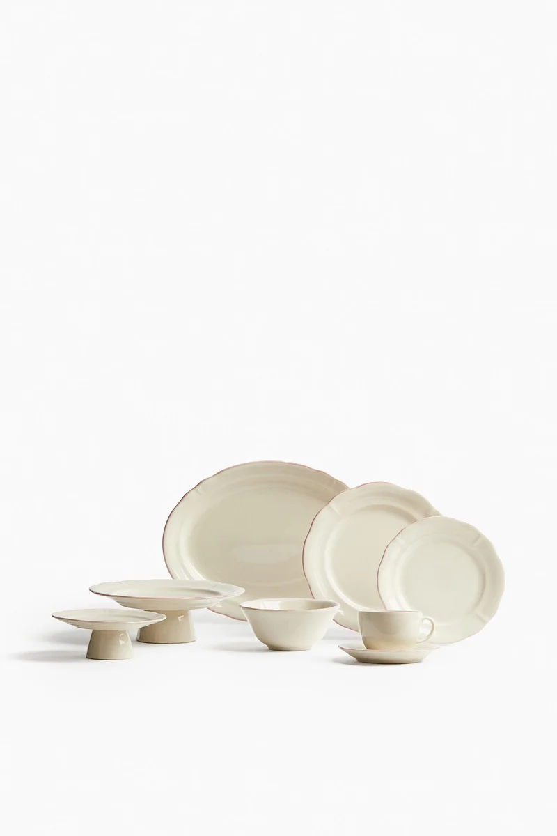 H&M Stoneware cake stand