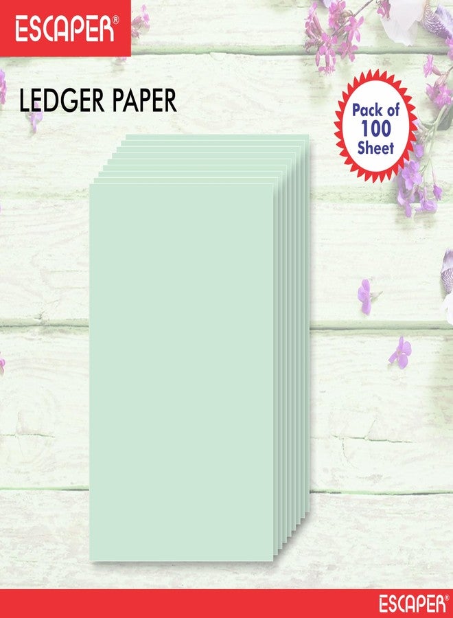 ESCAPER ورق ESCAPER الأخضر بحجم قانوني (14 × 8.5 بوصة، 80 جرامًا للمتر المربع)، أوراق ناعمة غير مسطرة، مقاومة للتجاعيد، قابلة للطباعة على الوجهين، للاستخدام المكتبي والقانوني (عبوة من 100 ورقة، حجم FS (قانوني) - 80 جرامًا للمتر المربع) - Image 3