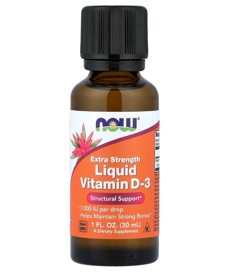 now Liquid Vitamin D-3 1000 IU 1 fl oz (30 ml)