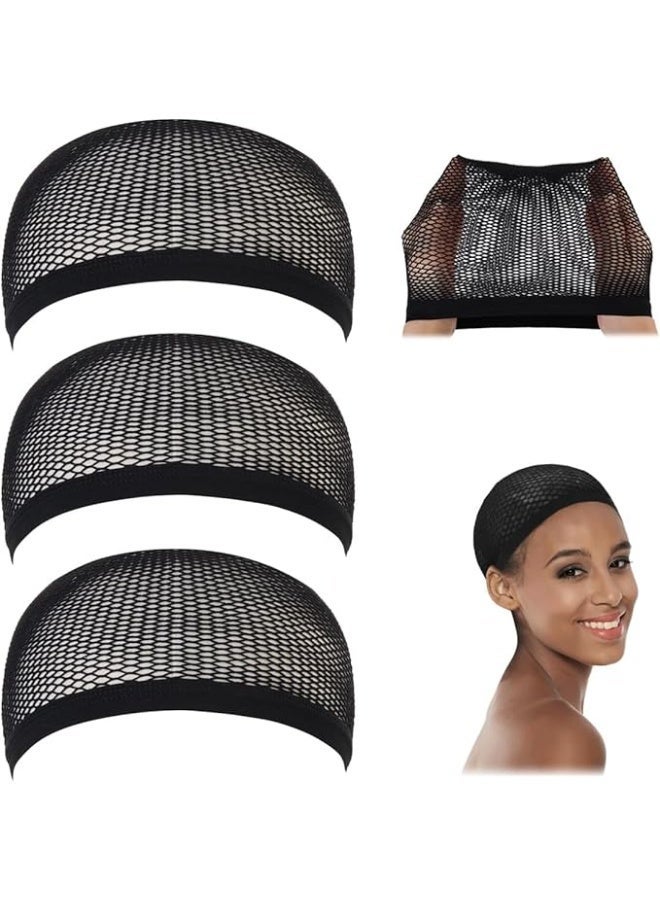 Black Mesh Wig Cap for Women – Light Breathable Material – One Size Fits All Sizes – Secure Hold for Daily Use - Image 1