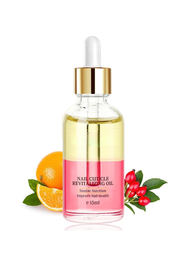 CMGTYYD Cuticle Oil for Nails, Nail Moisturizer Oil, Nourishing and Strengthening Nails, Cuticle Care Oil, Cuticle Oil for Nail Growth, Cuticle Softener for Nails (15ml) - Image 1