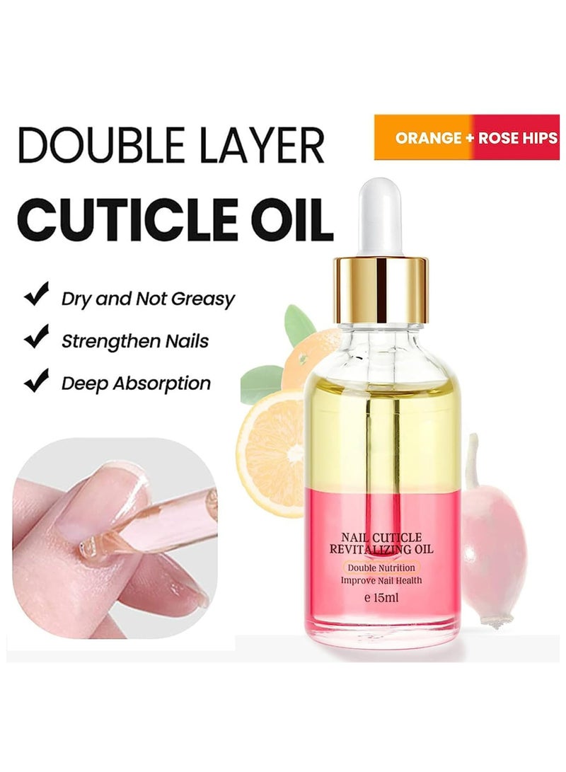 CMGTYYD Cuticle Oil for Nails, Nail Moisturizer Oil, Nourishing and Strengthening Nails, Cuticle Care Oil, Cuticle Oil for Nail Growth, Cuticle Softener for Nails (15ml) - Image 2