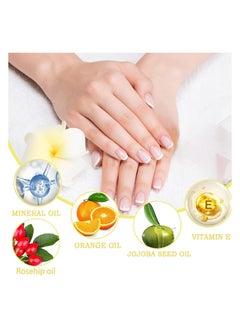 CMGTYYD. زيت بشرة للأظافر، زيت مرطب للأظافر، زيت لترطيب الأظافر، زيت لتغذية وتقوية الأظافر، زيت للعناية بالأظافر، زيت بشرة لنمو الأظافر، منعم للبشرة للأظافر (15 مل)  - Image 3